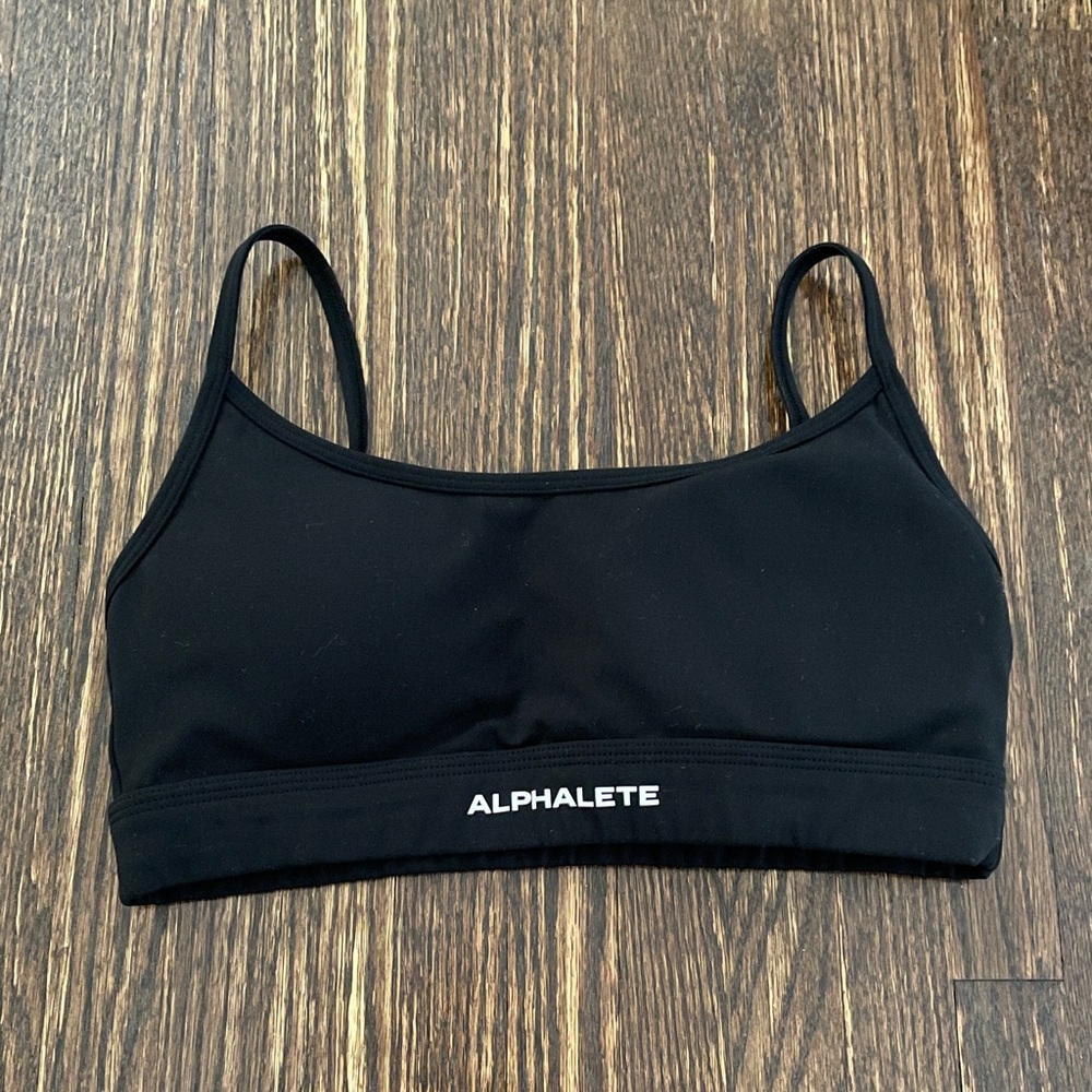 Alphalete Surface Limitless Bra - Black